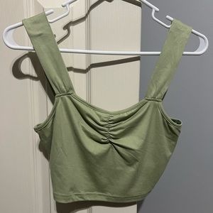 SHEIN, fitted, green, size medium
